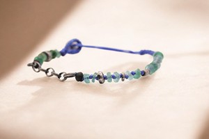 จี้เงินแท้ 925 ประดับด้วยอัญมณีธรรมชาติหลากชนิด หยกสีน้ำเงิน อาเกต คริสตัลสีขาว ทำด้วยมือ เครื่องประดับแฟชั่นสำหรับงานปาร์ตี้ ของขวัญ - Product Image 2