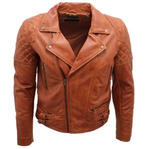 Chaqueta de Cuero de Invierno para Motociclistas, Estilo Moderno, Color Personalizado, 100% Cuero Genuino, Corte Ajustado, Impermeable y Transpirable - Product Image 1