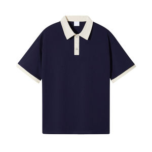 Nuevas Camisetas Polo de Manga Corta 100% Algodón para Hombre, Secado Rápido, Tejido de Punto, Serigrafía, Tallas Grandes - Product Image 1