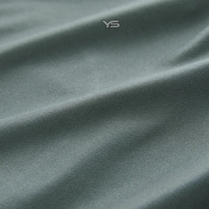 Pantalón de poliéster de cintura media informal estilo frontal plano teñido liso con servicio OEM para entrenamiento de gimnasio - Product Image 6