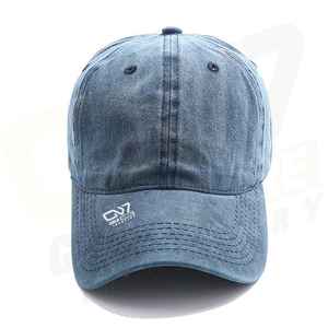 Wholesale 5 Panel Unisex Embroidered Baseball Cap Cotton Fabric Adjustable Size Structured Sport Baseball <b>Hats</b> <b>For</b> <b>Men</b> - Product Image 1