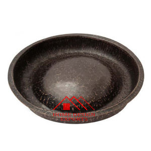 Copper Finished Handmade Metal pedicure Bowl Salon Products Pedicure Bowl Hammered Design - Product Image 2