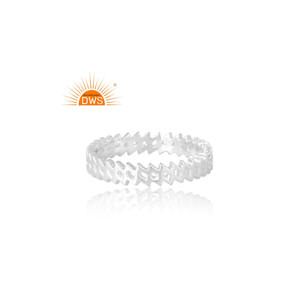 Anillo de Plata de Ley 925 con Diseño Clásico Nuevo para Mujer, Joyería de Diseño Personalizado para Mujer, Regalo para Ella. - Product Image 3