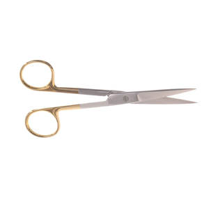 Ciseaux chirurgicaux manuels de classe II, à lames renforcées en carbure de tungstène, à longue durée de vie, étiquette privée OEM disponible, CE - Product Image 3