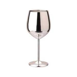 <b>Double</b>-<b>Walled</b> Insulated Metal Wine Tumbler With Stemless Design for Casual Dining Serving Camping Bar Party Use - Product Image 4