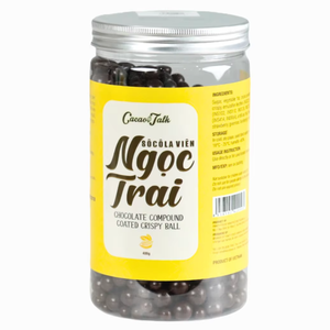 Bolas Crujientes Sólidas de Chocolate Negro Compuesto de Alta Calidad, Fabricante Directo al por Mayor, OEM/ODM, HALAL, Empaque Personalizado para Panadería - Product Image 1