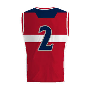 Maillots de basket-ball imprimés en gros avec un design personnalisé, dotés de propriétés respirantes, anti-UV et évacuant l'humidité, et d'une option de taille plus - Product Image 3