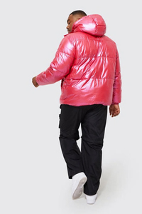 Chaqueta de Invierno Casual Personalizada para Hombre, Gruesa, Acolchada, con Capucha, Embalaje Personalizado, Impermeable, de Alta Calidad - Product Image 3