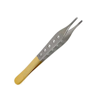 Pinces à tissus Adson en acier inoxydable avec logo personnalisé, instruments chirurgicaux manuels, réutilisables, certifiés CE, utilisation en chirurgie générale - Product Image 3