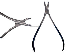 Alicates cortadores de ligaduras ortodónticas manuales con inserto de carburo de tungsteno para corte de alambre en extremo distal, Dental World Precision Surgical - Product Image 3