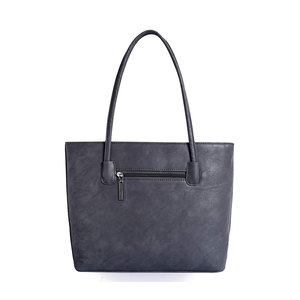 Bolso Tote Grande de Cuero para Mujer, Bolso de Mano de Diseño, Bolso de Viaje, Bolso de Mensajero con Cierre para Fin de Semana - Product Image 4