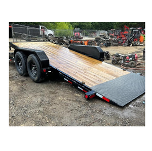 Industrial tilt deck gravity partial <b>trailer</b> for sale strong frame <b>trailer</b> designed for safe and efficient <b>cargo</b> transport - Product Image 5