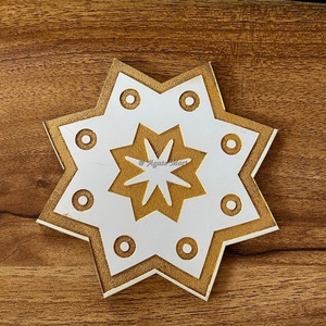 Premium Reiki grabado pentagrama estrella MDF rejilla tallada ágata piedra preciosa placa cruda decorativa meditación amor curación regalo - Product Image 1