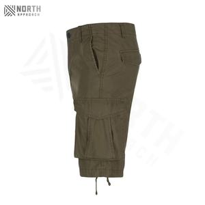 Pantalones Cortos de Diseño Personalizado de Alta Calidad para Hombre, Lavado Ácido, Talla Grande, Ropa Casual, Patrón Sólido, Tela de Lona, Deportivos, Verano - Product Image 3