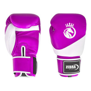 Gants de boxe professionnels en cuir de vachette faits à la main pour hommes et femmes Logo personnalisé disponible avec support de poignet sécurisé - Product Image 4