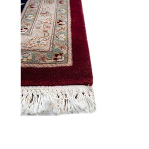 Tapis en laine noué à la main Aalam Green, motif floral Pae-6053, 9x12, tapis de salon pour adolescents, pour la décoration de la maison - Jaipur Rugs US - Product Image 4