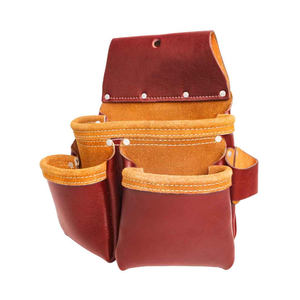 Bolsa de Herramientas de Cuero Resistente de Último Modelo en Venta, Venta Directa de Fábrica, Alta Calidad, Precio Bajo, Bolsa de Herramientas de Cuero Genuino - Product Image 4