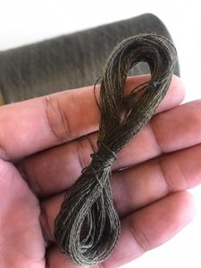 Hilo de Poliéster 100% Hilado en Anillo, Alta Tenacidad, Absorbente de Humedad, Teñido en la Parte Superior, Verde Militar, Torsión S/Z 40/2 para Tejer/Confeccionar - Product Image 4