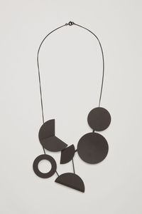 แฟชั่นใหม่สร้อยคอโซ่สแตนเลสพร้อมสร้อยคอเชือกสีดำเครื่องประดับแฟชั่นผู้ชาย - Product Image 2