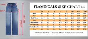 Pantalons de bureau pour femmes en jean, polyester/coton, été, écologiques, respirants, vintage, taille haute, jambe large, vente en gros, 2025 - Product Image 5