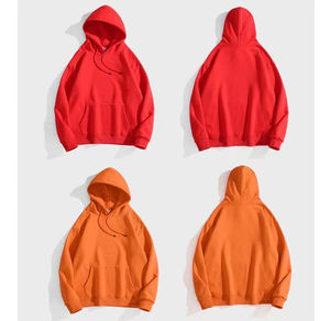 Venta al por mayor 100% algodón tallas grandes sudaderas con capucha para hombres logotipo personalizado bordado alta calidad liso teñido tallas grandes temporada de invierno - Product Image 6