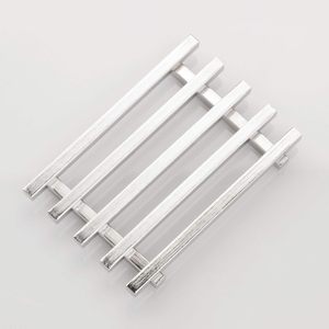 Porte-savon élégant en acier inoxydable accessoire de salle de bain antirouille Design moderne pour une utilisation durable de la salle de bain à domicile Idée cadeau élégante - Product Image 3