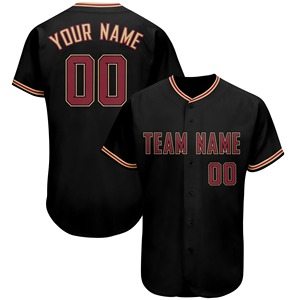 Uniforme de Béisbol de Diseño OEM para Adultos, Personalizado con Número y Nombre del Equipo, 100% Poliéster, Transpirable, de Secado Rápido, Antibacteriano, para Deportes de Béisbol - Product Image 5