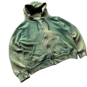 Novedad: Sudaderas con Capucha para Hombre, Lavado Ácido, 100% Algodón, Transpirables, Diseño con Logotipo Personalizado, Servicio OEM, Gran Venta - Product Image 3