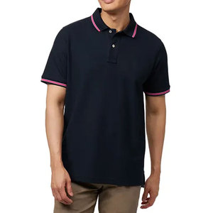 Logotipo bordado personalizado de alta calidad 100% algodón transpirable en blanco de secado rápido Golf hombres Polo camiseta personalizada Polos - Product Image 5