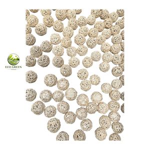 Esfera de Mimbre Natural Hecha a Mano, Económica, para Decoración DIY, Cestas de Regalo y Decoración de Interiores - Product Image 6
