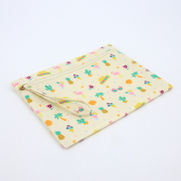 Sac de maillot de bain imperméable BSCI, sac de bikini portable, logo personnalisé imprimé, pochette cosmétique en toile