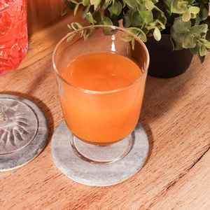 Ensemble de dessous-de-verre en marbre artisanal élégant, pierre naturelle, décoration d'intérieur - Product Image 5