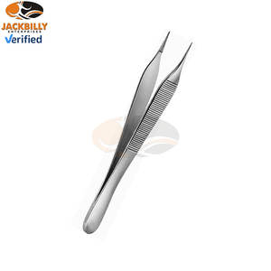 Pince à dissection JACKBILLY Adson Brown Pince à tissus anatomiques Pince à pansement à usage unique Instruments chirurgicaux de précision - Product Image 2