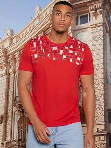 T-shirt pour homme en coton 100% pour l'été, de haute qualité, respirant, manches courtes, col rond, tee-shirt décontracté, logo personnalisé disponible - Product Image 5