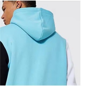 Nouveaux sweats à capuche décontractés pour hommes, grande taille, design innovant, bicolore, collection 2026 - Product Image 5