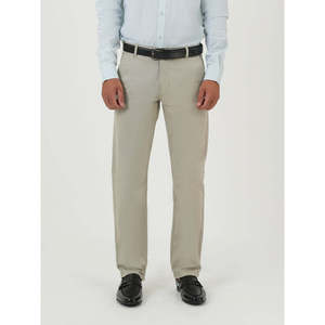 Pantalones Chinos Formales para Hombre, MOQ Bajo, Antiarrugas, Corte Recto Informal, con Cinturón y Cremallera, 100% Algodón, Talla XL, Logotipo Personalizable - Product Image 1