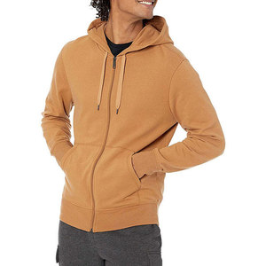 Wholesale Made Cotton Blended Zipper Hoodies 2026 Best Design Custom Logo Printed Casual Wear Men Winter Hoodies - Product Image 1