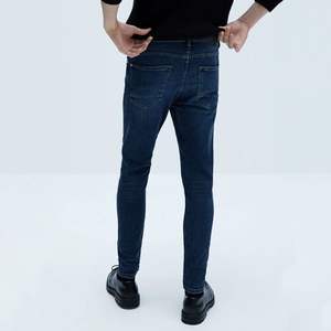 High-Designer Hommes D'été Street Style Stretch Jeans Pantalon Personnalisé En Gros Respirant et Lavé Style - Product Image 2