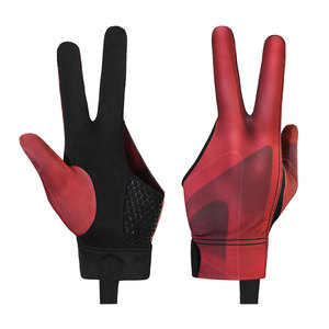 Gants de billard en nylon de haute qualité, design ouvert à 3 doigts pour un contrôle précis du queue, vente en gros de gants de billard en nylon - Product Image 1