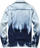 Veste en jean brodée vintage personnalisée pour homme, style streetwear, hiver, haute qualité, coupe-vent, respirante