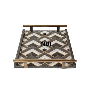 ถาดไม้เสิร์ฟพร้อมถาดไม้รูปทรงตามสั่ง - Product Image 1