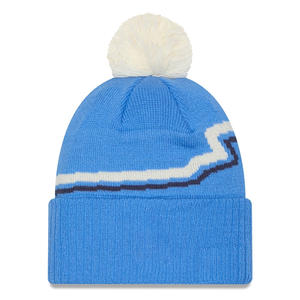 Gorro bordado personalizado al por mayor para hombre, gorro de invierno de poliéster y algodón con logotipo personalizado, gorro de punto cálido informal OEM - Product Image 2