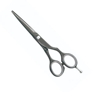 Ciseaux de coiffeur personnalisés, lames tranchantes, ciseaux de salon en acier inoxydable avec repose-doigt réglable - Product Image 1