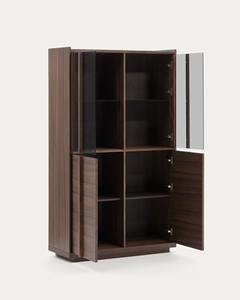 Armoire de présentation moderne en bois de manguier massif de qualité supérieure, écologique, personnalisable, durable et polyvalente pour la cuisine et les restaurants, fabriquée en Inde - Product Image 4