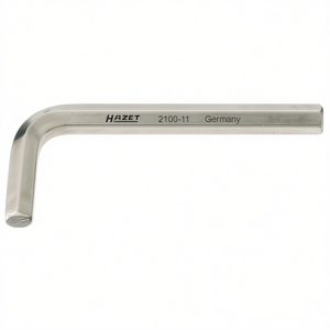 ประแจหกเหลี่ยมเคลือบนิกเกิลแบบเมตริกของ Hazet - Product Image 2