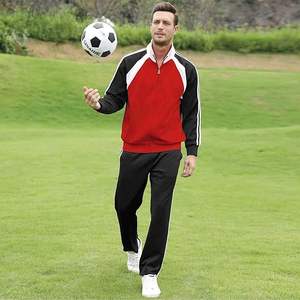 2025 nouveau survêtement pour hommes avec logo personnalisé respirant 100% coton survêtement d'entraînement sportif pour la saison d'hiver en vente - Product Image 6