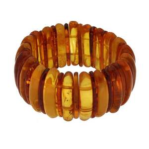 Bracelet en perles de résine durable en gros, forme carrée, bracelet en perles tendance, cadeau parfait pour les fêtes, bracelets en perles tendance - Product Image 2