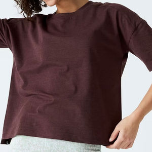 Vente chaude de haute qualité 210 Gm T-Shirts impression personnalisée 100% coton hommes t-shirt vierge - Product Image 4