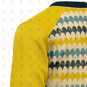 Sweat-shirt à col rond en coton/polyester personnalisé OEM avec impression sérigraphique, coupe classique, teinture unie, écologique, pour l'hiver - Product Image 6