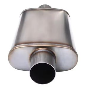 Suministro directo de fábrica, accesorios para sistema de escape automático de alto flujo, silenciador de escape Universal de acero inoxidable 409 - Product Image 2